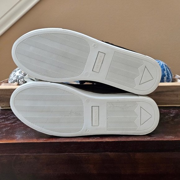 Brusque Unisex Soft Leather High-Tops, Black, EU 40 (US M-7; W-9) - Picture 7 of 16